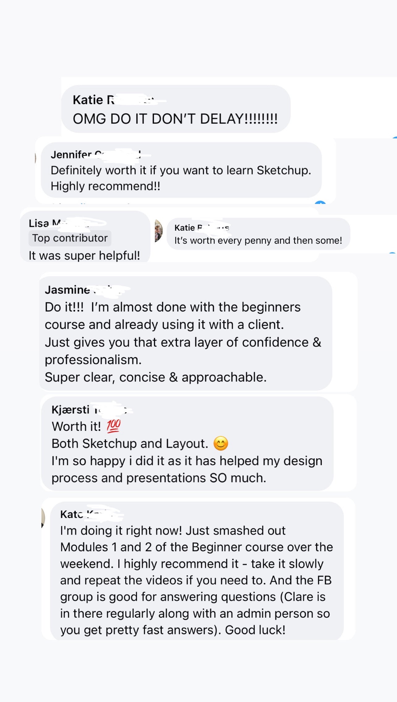 SketchUp Beginner + Intermediate Course Bundle