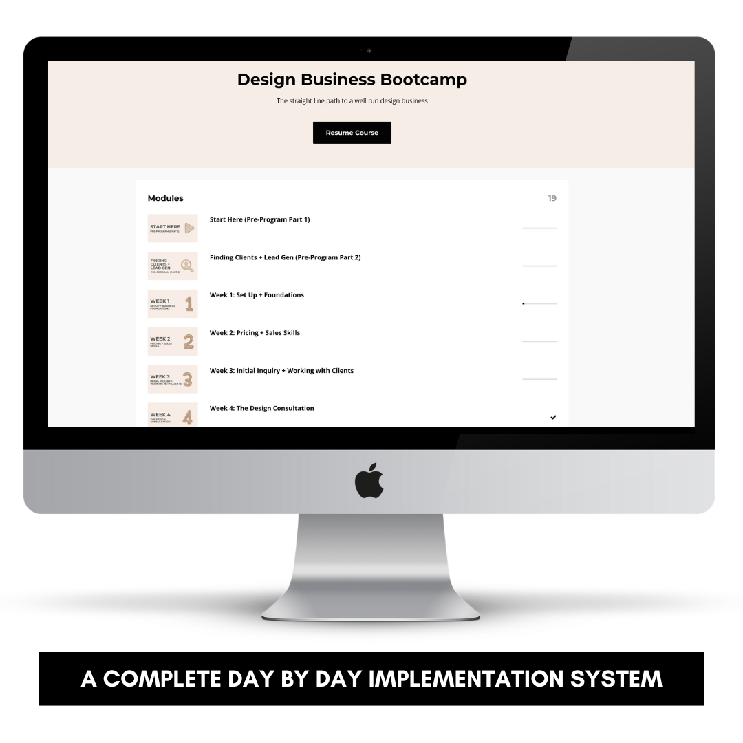 Design Business Bootcamp