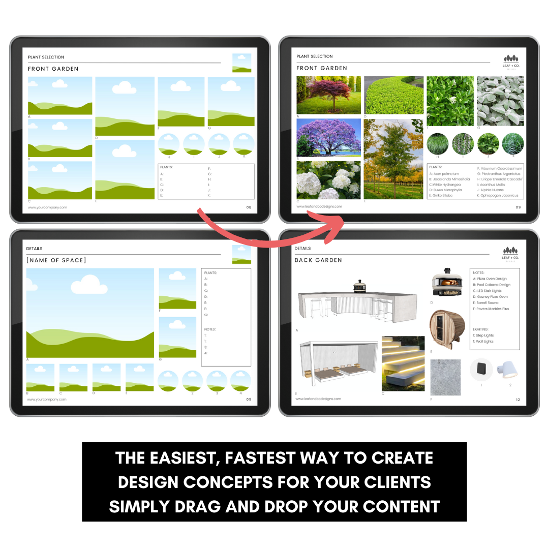 Landscape Design Concept Template