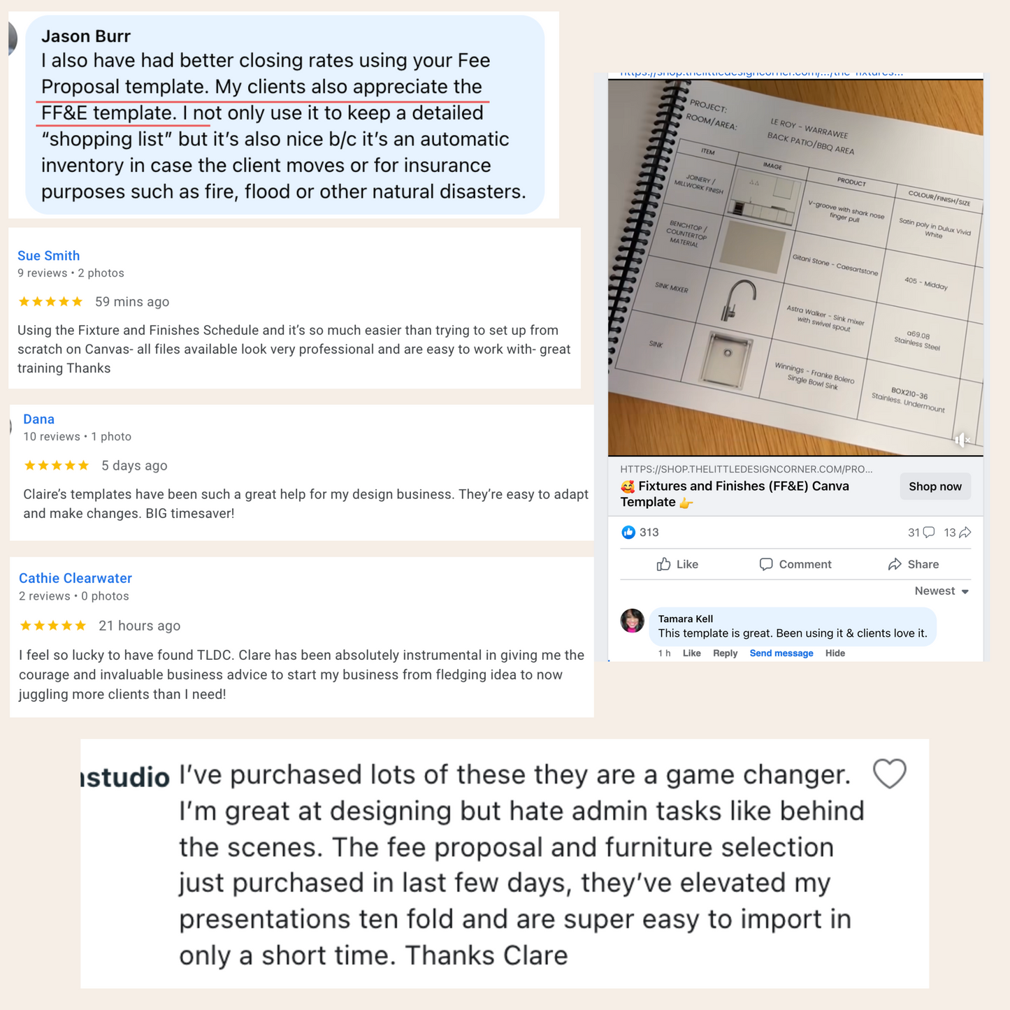 Fixtures and Finishes (FF&E) Schedule (Spec Book) Template