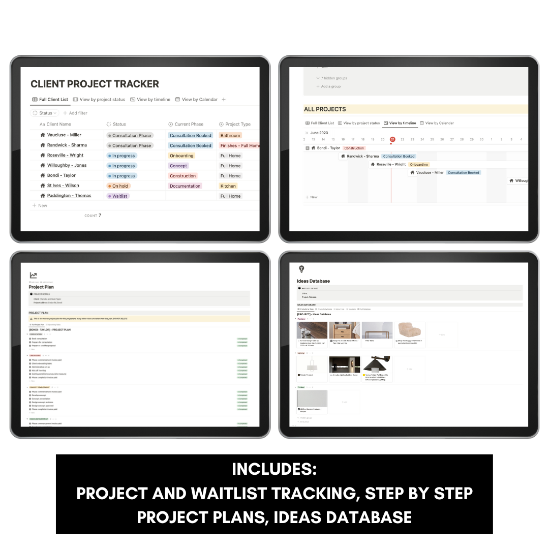 The Client Project Tracker