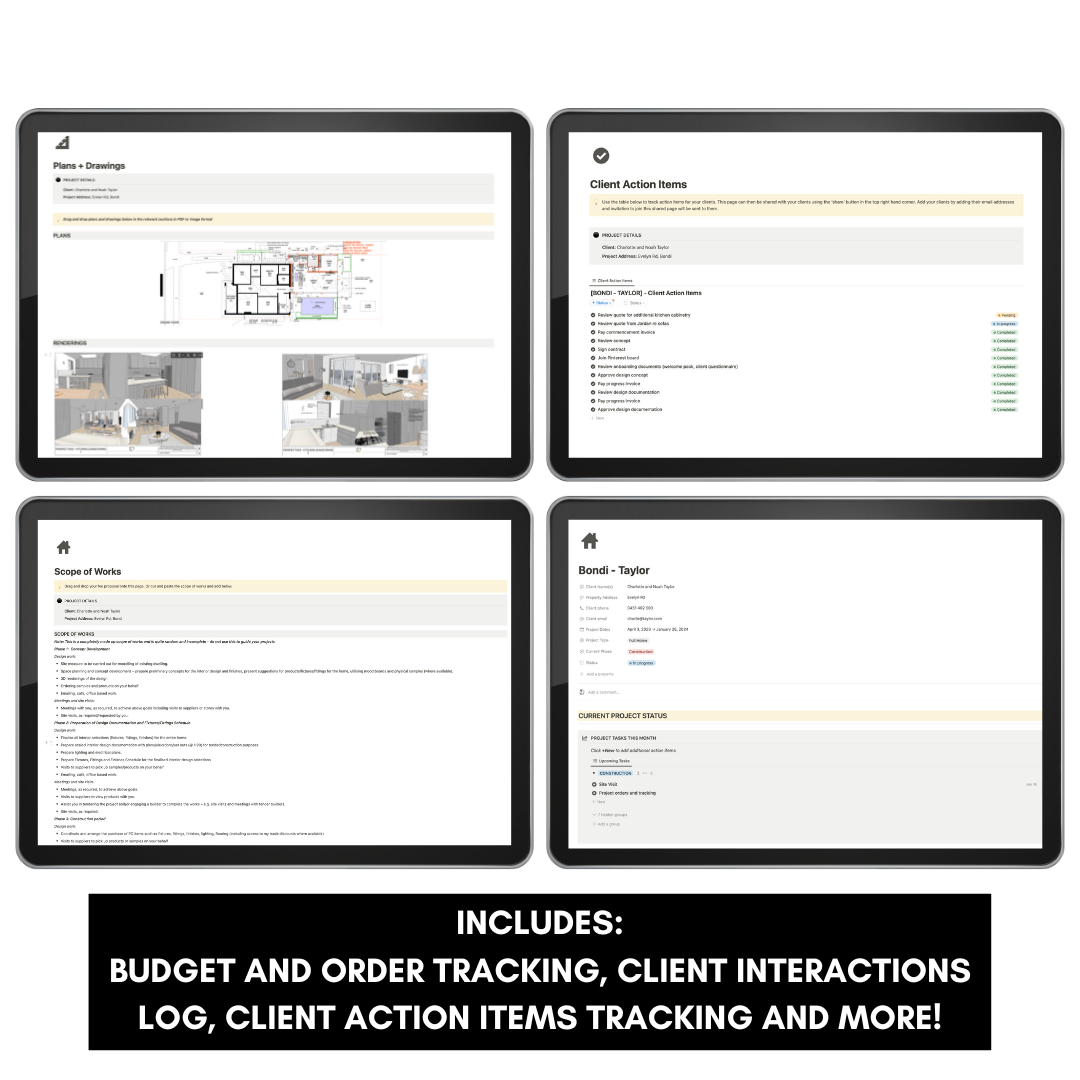 The Client Project Tracker