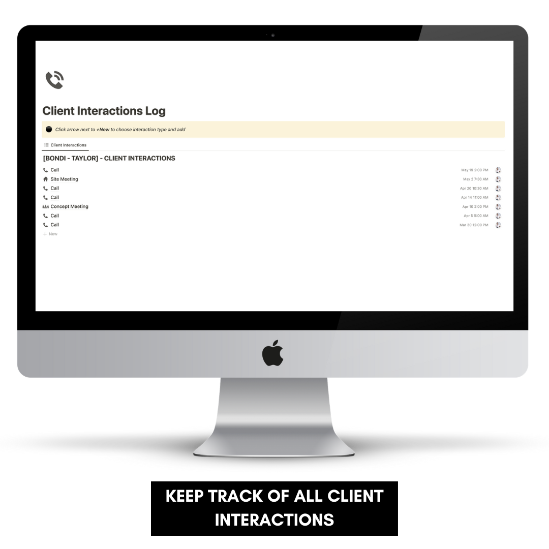 The Client Project Tracker