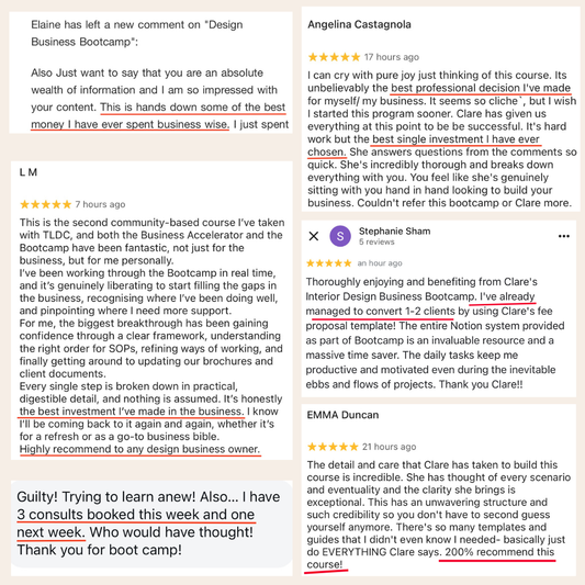 Design Business Bootcamp