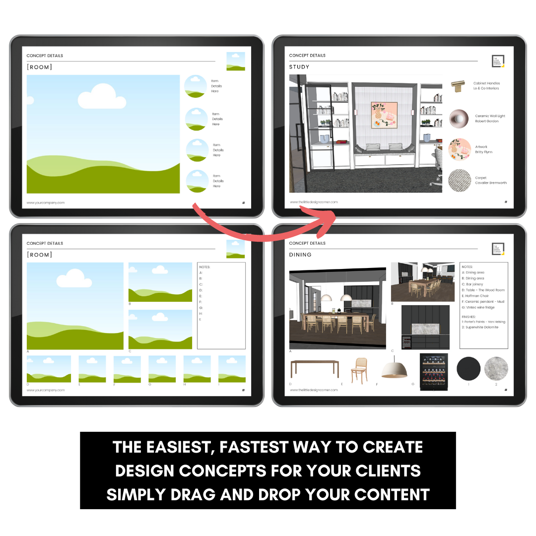 Design Concept Presentation Template