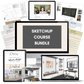 SketchUp Beginner + Intermediate Course Bundle